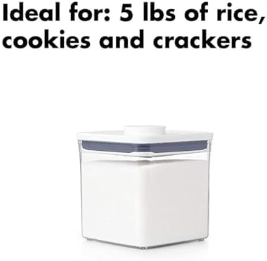 OXO Good Grips POP Container - Airtight Food Storage - 0.4 Qt Square