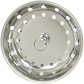 Kitchen Sink Basket Strainer Replacement, 3-1/2 Inch, 1 Pack