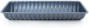 Fox Run Non-Stick Cake Pan, Rehrucken/Almond Cake Loaf Pan 4.75" x