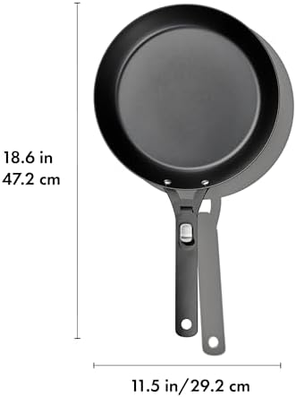 OXO Outdoor Pre-Seasoned Carbon Steel 10" Frying Pan Skillet