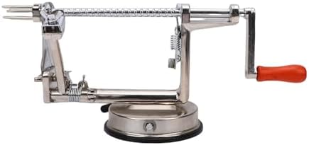 Naroote Peeler Corer, 304 Stainless Steel Hand Crank Peeling Tool