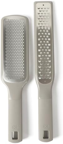 Calphalon Prime Grater Set, 2-Piece Stainless Steel Kitchen Graters