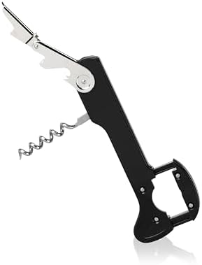 True Recoil Waiters Corkscrew Wine Opener, Durable Stainless Steel