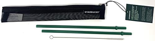 Starbucks Venti (24 fl oz) Cold Cup Two Reusable Straws and Brush Set
