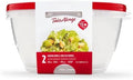 TakeAlongs Serving Bowl Food Storage Containers, 15.7 Cup, 2 Count