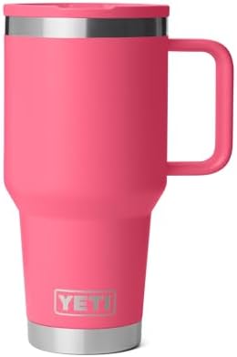 YETI Rambler 30 oz Travel Mug with Flip Straw Lid – Stainless Steel