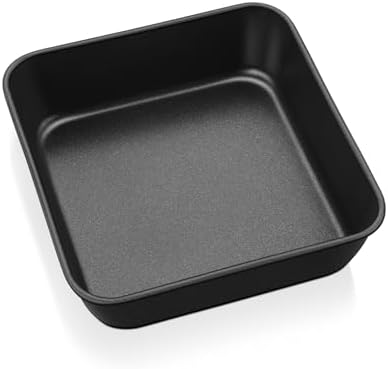P&P CHEF 6 Inch Square Cake Pan, Brownie Baking Pan for Air Fryer,1 Pc