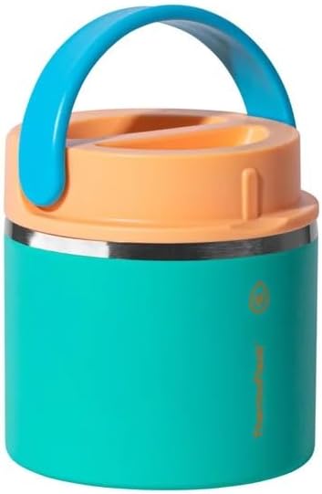 ThermoFlask 20 oz Insulated Food Jar, 2-Pack, Pink and Blue, Hot 12