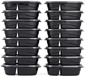 Rubbermaid 32-Piece Food Storage Containers with 2 Compartments and