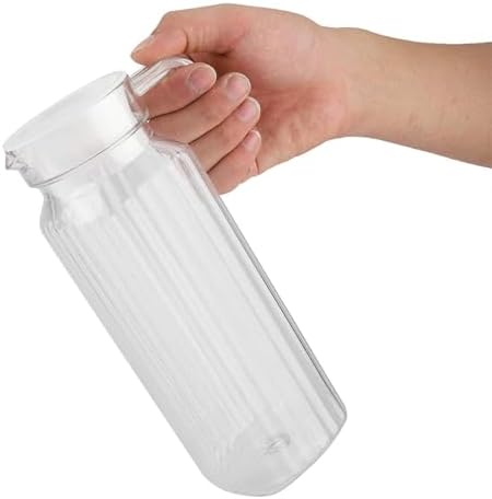 Mumusuki Shatterproof Acrylic Juice Jug, Large Capacity Pitcher