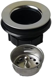 APEX RV Sink Drain, 2 1/2 Inch, Stainless Steel