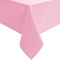 Hiasan Pink Tablecloth for Rectangle Tables, 60 x 84 Inch, 1 Pack