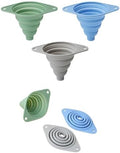 Funnel,6PCs Collapsible Funnel,Small Funnel for Bottles,Jars,and