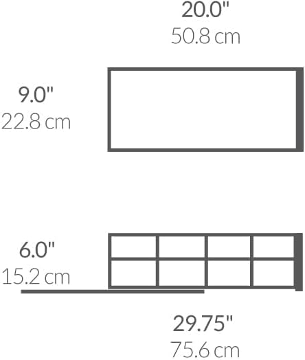 simplehuman 9-Inch Pull-Out Cabinet Organizer, Under Cabinet Sliding