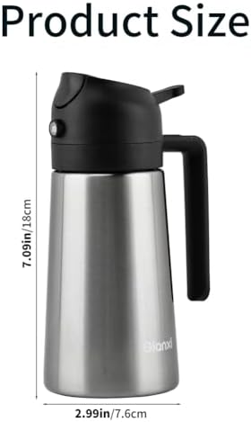 16oz 2-in-1 Olive Oil Sprayer and Dispenser