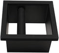 DIBTSA Espresso Coffee Ground Knock Box Chute, Built-in Desktop Waste