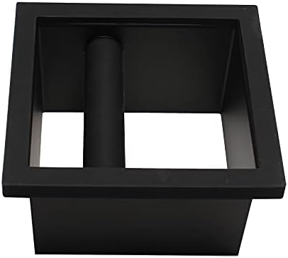 DIBTSA Espresso Coffee Ground Knock Box Chute, Built-in Desktop Waste