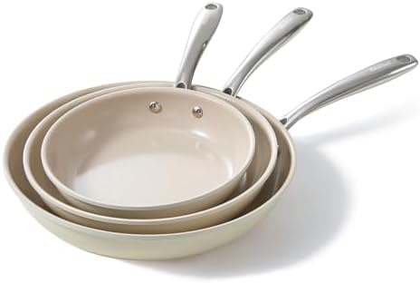 Redchef Non Stick Ceramic Frying Pans, Non Toxic Skillets, 8/9.5/11