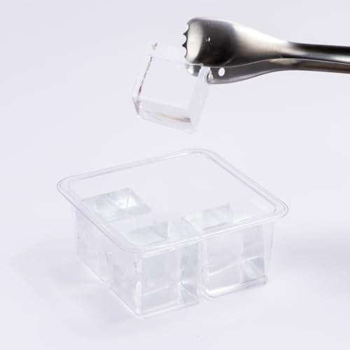 Klaris 2" Cube Ice Storage Containers, 5 pk