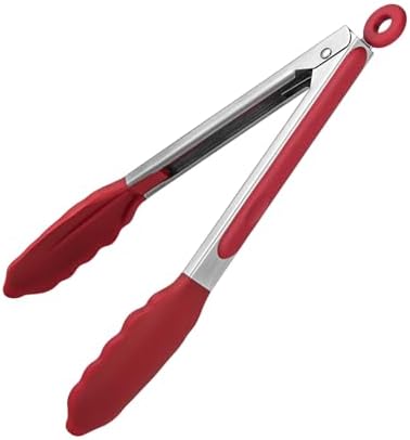 U-Taste Kitchen Tong for Cooking, 480oF Heat-Resistant Silicone