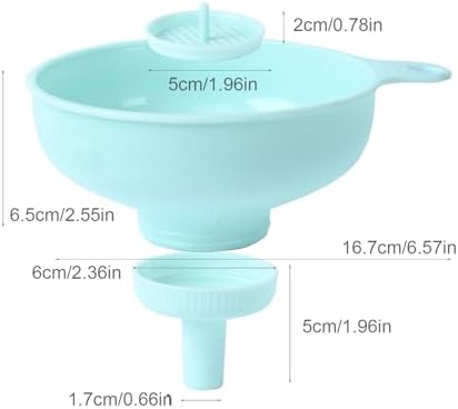 Erice Kitchen Funnel, Canning Funnels for Kitchen Use, Small Funnel