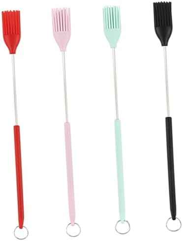 4pcs Silicone Basting Brushes for Baking and Barbecue