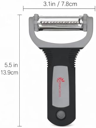 3-in-1 Vegetable Peeler Set – Ultra Sharp Stainless Steel Y Peeler