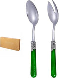 2-piece Salad Servers Stainless Steel Salad Serving Set Salad Fork and