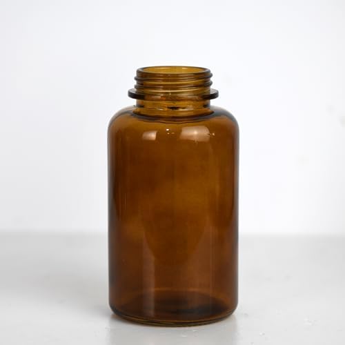 15 oz Glass Foam soap Dispenser with Black Rust-Proof Foam Pump