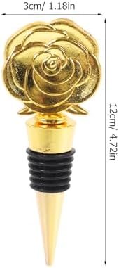 PRETYZOOM Set of 3 Creative Wine Bottle Stoppers Reusable Silicone
