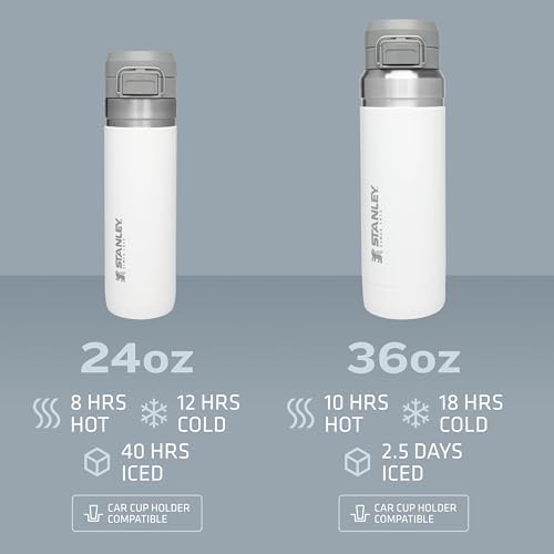 STANLEY Quick Flip GO Bottle, 24 oz, Black 2.0