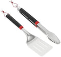 Weber® Value Tools Spatula & Tongs Set, 2-Piece, Stainless Steel