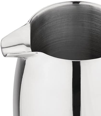 Olympia Stainless Steel Cafeteria, 3 Cup, 400Ml