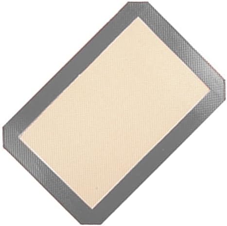 Silicone Baking Mats,30X21Cm Cut Corner Silicone Baking Mat Nonstick