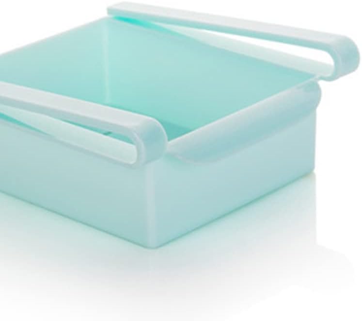 Fridge Drawer Organizer,Plastic Storage Bin Retractable Drawer Type