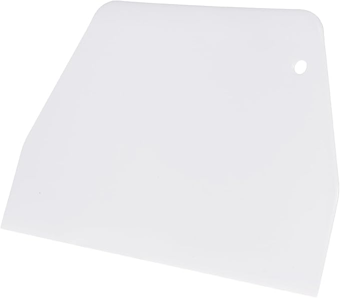 TEHAUX 2pcs Plastic Dough Scraper & Cake Decorating Tool by TEHAUX