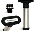 Wine Vacuum Pump with Stopper, Stainless Steel Wine Saver Preserver