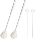 2 Pieces Flexible Silicone Bottle Brush with Long Handle, Long Handle