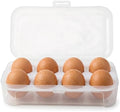 Egg Holder Camping Egg Carrier Plastic Storage Box