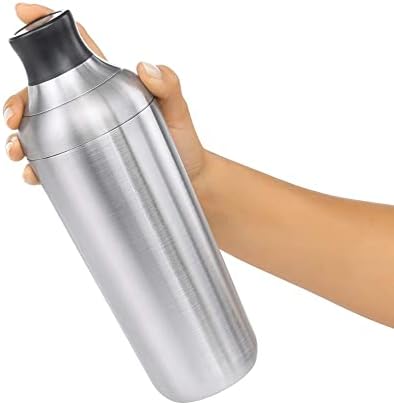 OXO Steel Cocktail Shaker with Strainer, Stainless Finish - 24 oz