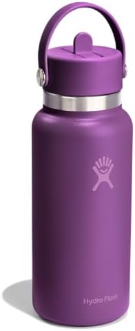 Hydro Flask Water Bottle - Insulated Stainless Steel - Wide Mouth Flex