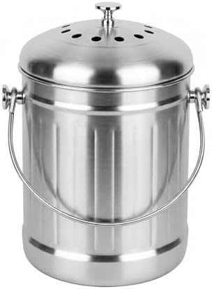 1.3 Gal Kitchen Countertop Compost Bin