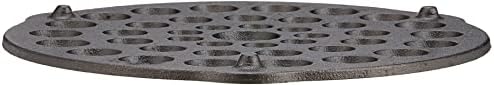 Lodge Cast Iron Meat Rack and Trivet, Pre-Seasoned, 8 Inches