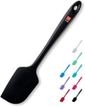 DI ORO Large Silicone Spatula - 600F Heat Resistant, Black