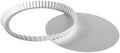 Fat Daddio's PFT-11 Round Fluted Tart Pan, 11 x 1 Inch