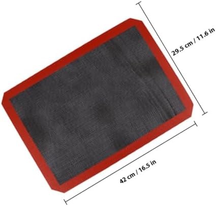 Silicone Macaron Baking Mat with Glass Fiber Mesh for Oven Racks