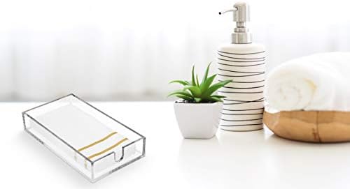 Clear Acrylic Napkin Holder for Disposable Paper Towels