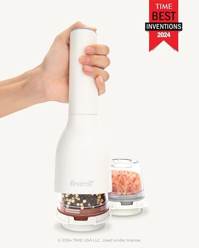 FinaMill Classic Battery Salt and Pepper Grinder Set