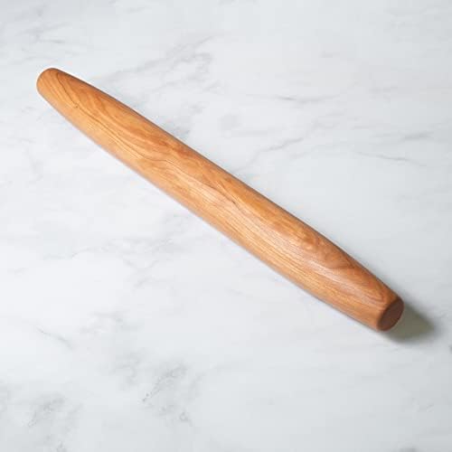 French Rolling Pin - 20” inch Tapered Rolling pin, French Style - Made