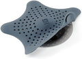Umbra Starfish Hair Catcher, Suction Cup Drain Cover, 6-Inch, Slate